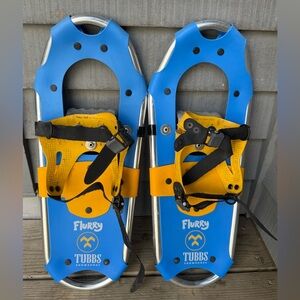 Tubbs Snowshoes 18” Kids Blue/Yellow Color & Aluminum Frame